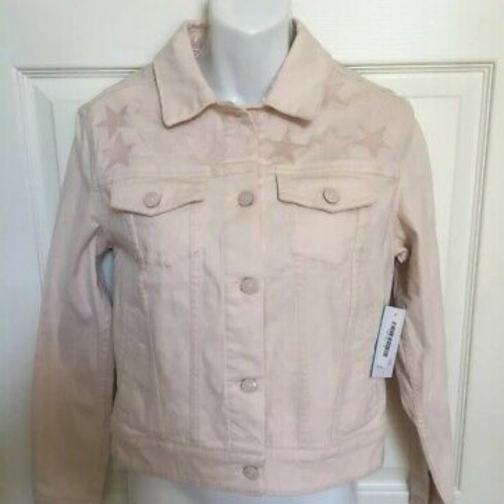 Lularoe Blush Star Harvey Jean Jacket